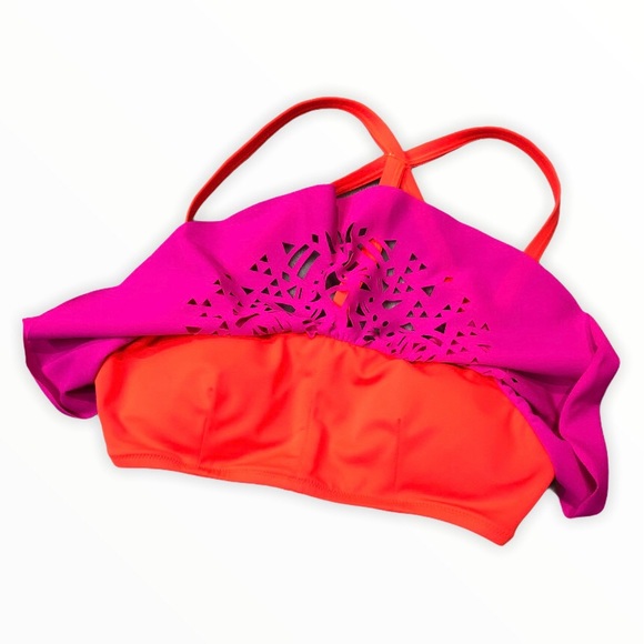 Victoria’s Secret PINK Neon Flounce Bikini Top - Picture 3 of 8